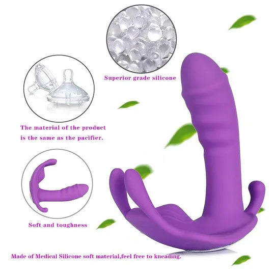 M3 Remote Control Clit G spot Rabbit Dildo Vibrator