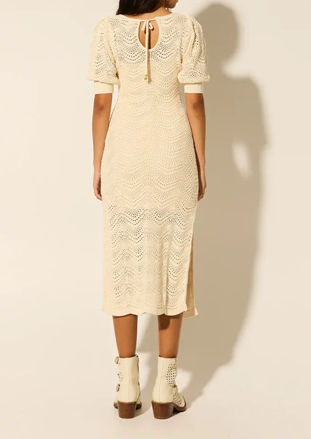 KIVARI MARIANA KNIT MIDI DRESS