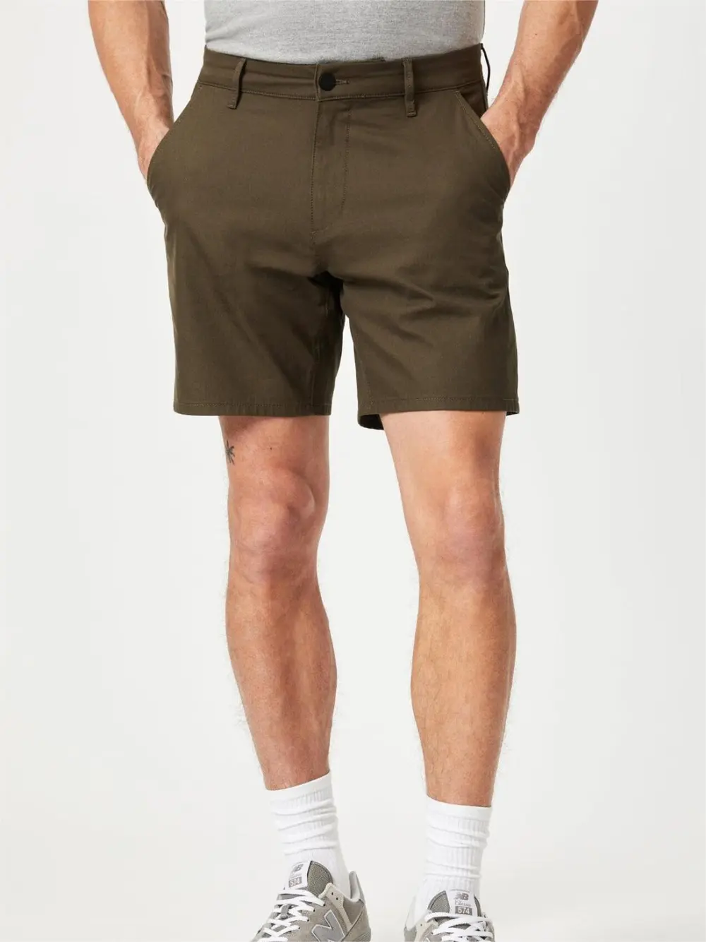 Chino Khaki Inseam Shorts