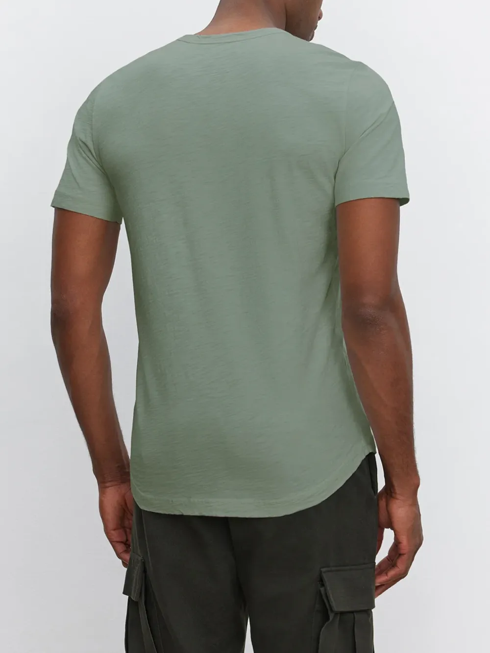 Men'S Low Saturation Colors Cotton T-Shirt