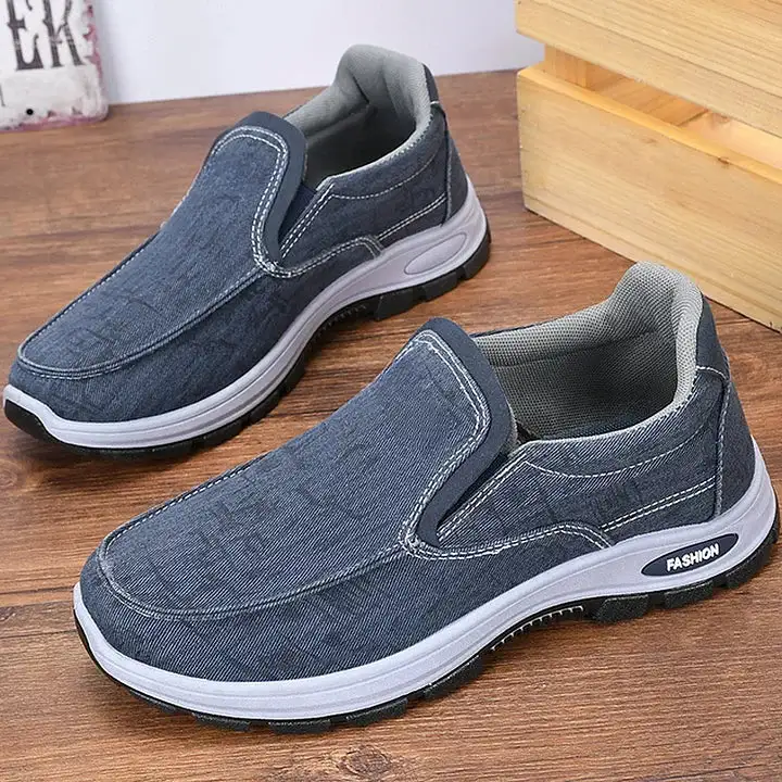 2024 New Men's Comfortable Orthopedic Non-Slip Walking Shoes - Achieve 12 Hours of Pain-Free Standing