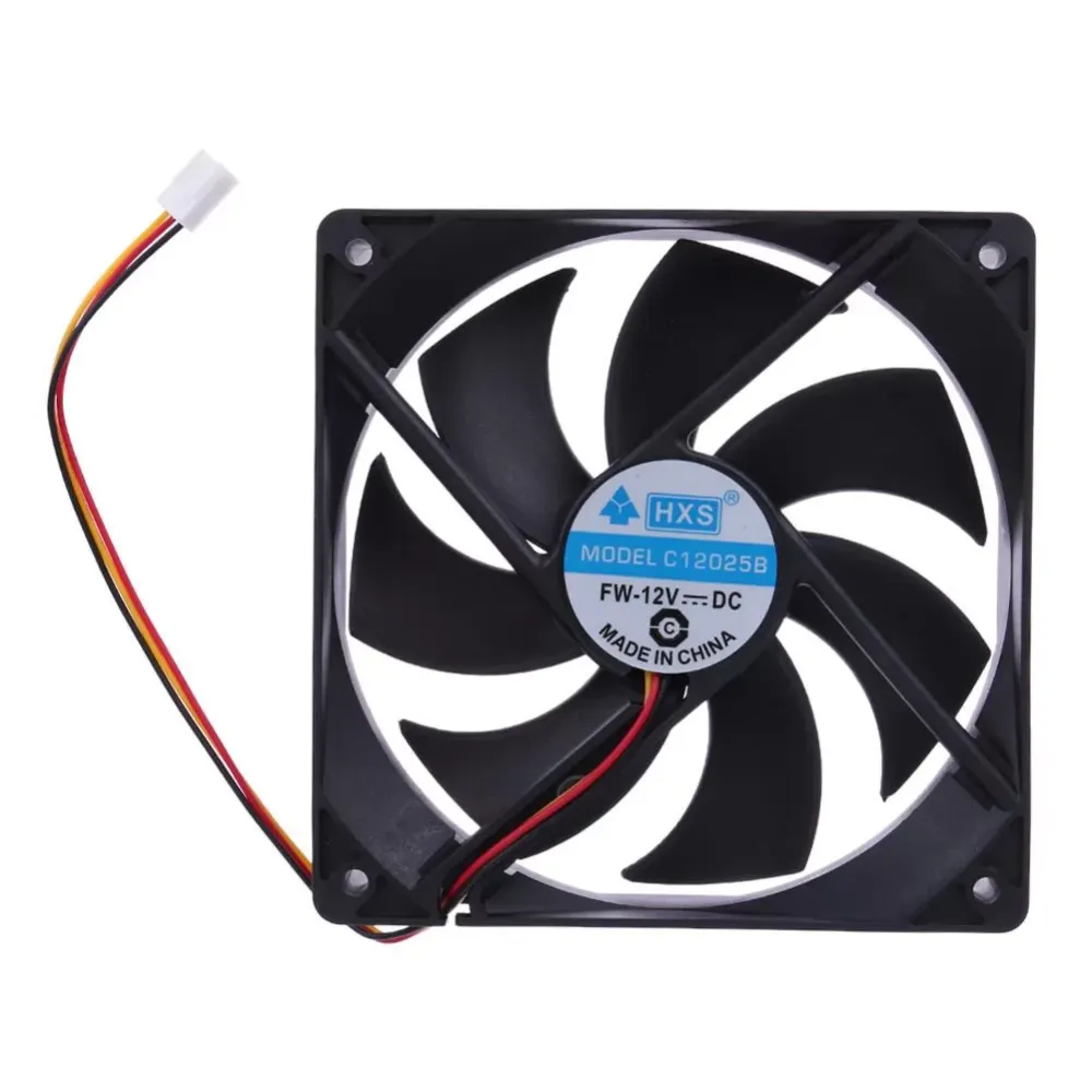 120mm 120x25mm 12V 3Pin DC Brushless PC Computer Case Cooling Fan