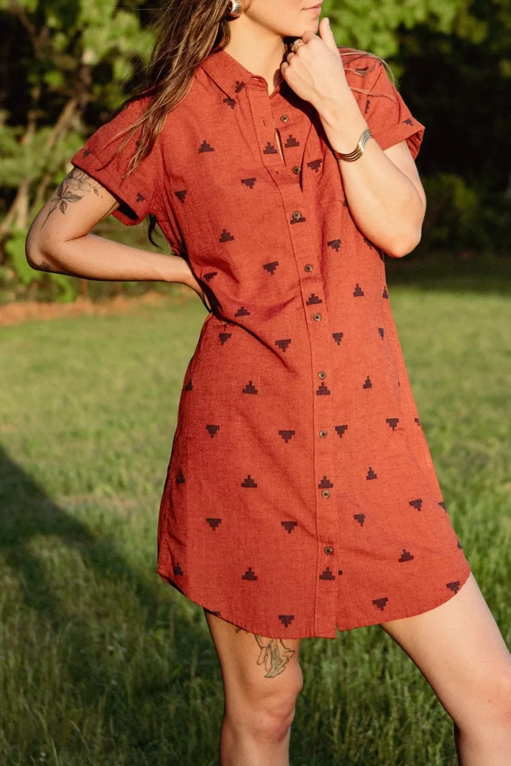 The Loren Shirt Casual Dress