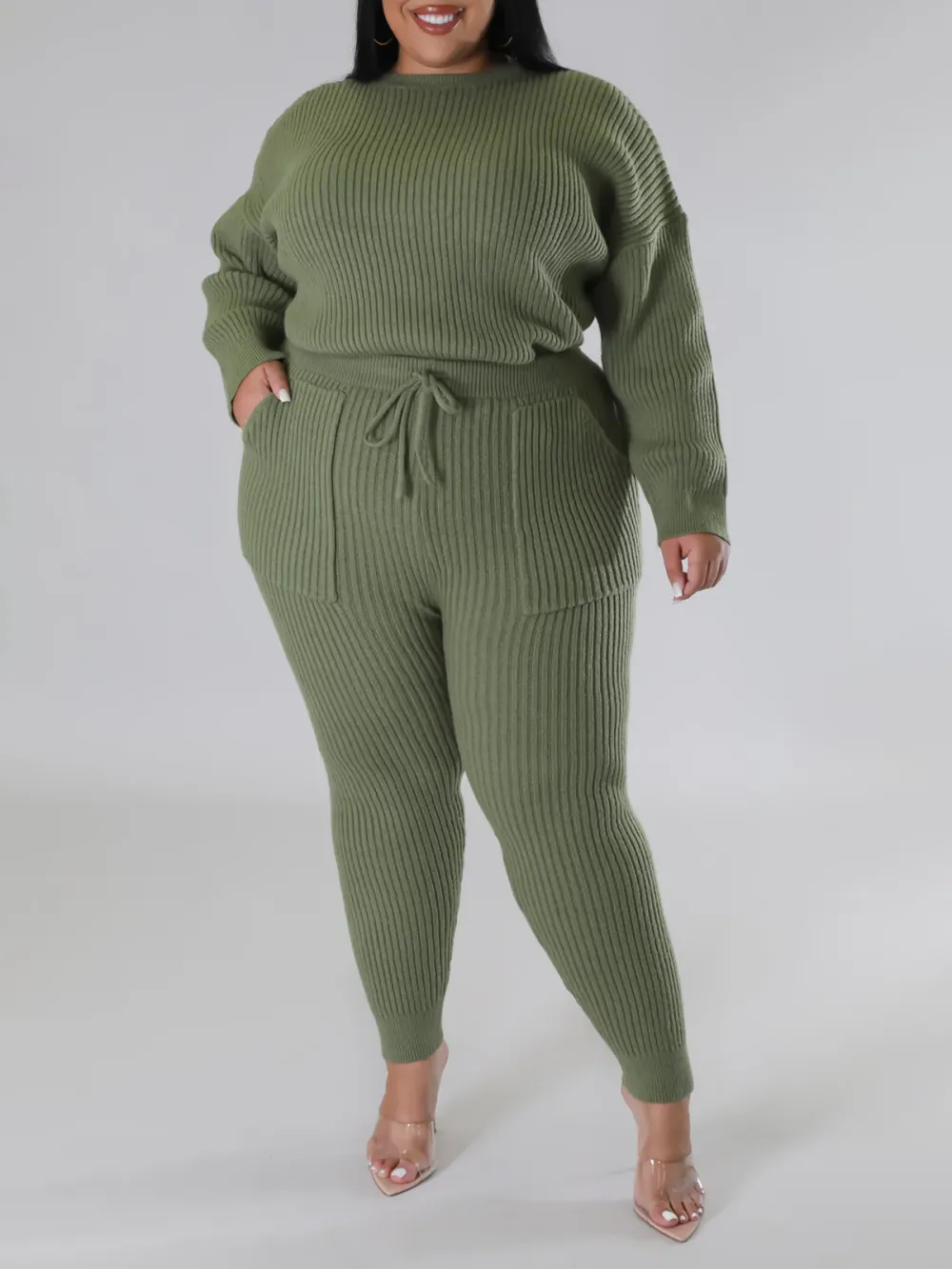 Plus-Size Fashion Knitwear For Women