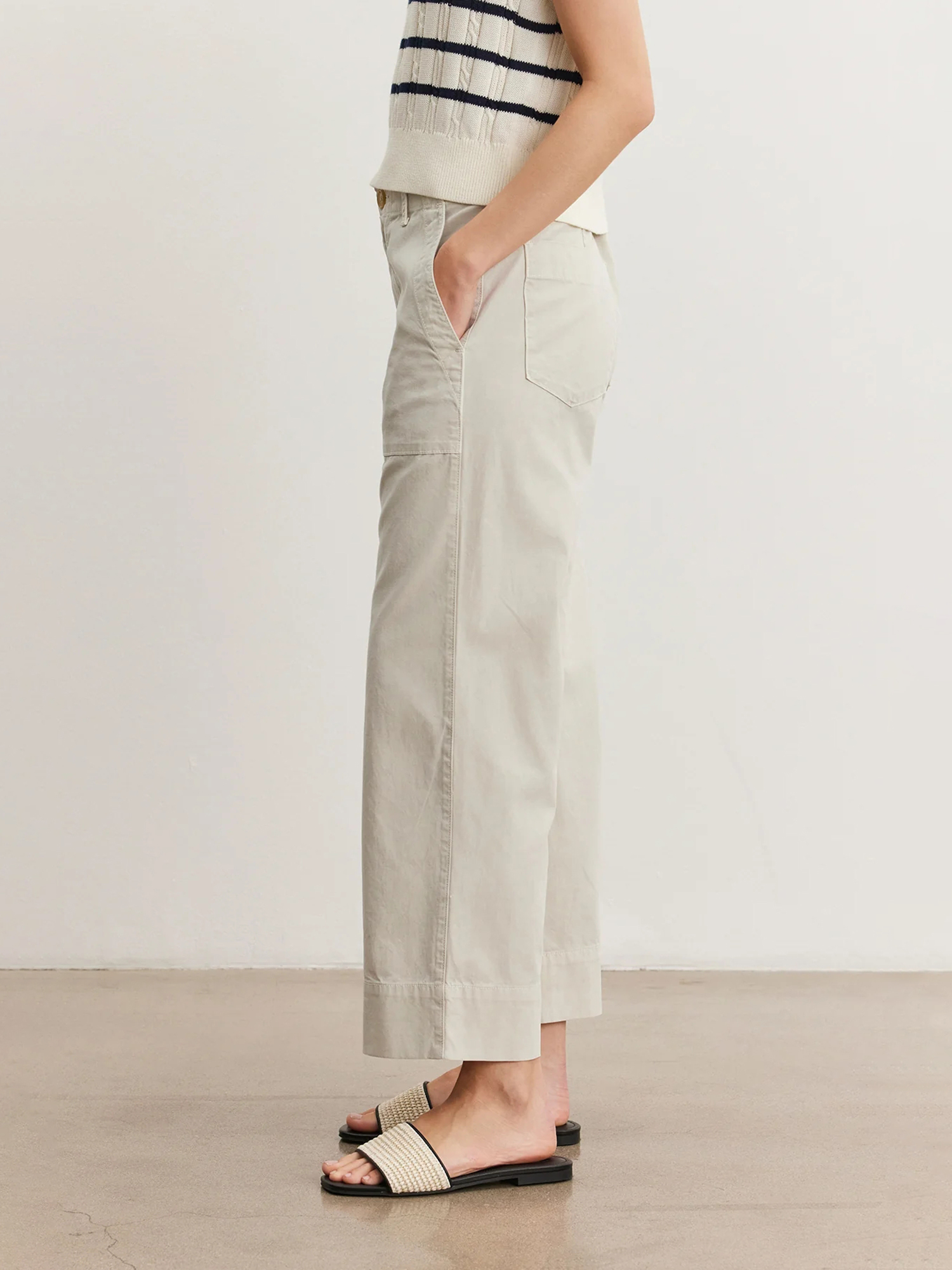 Mya Cotton Canvas Pant