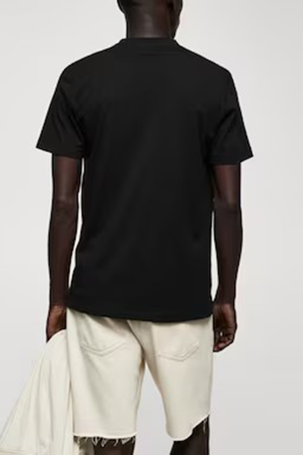 Solid Color Cotton T-shirt