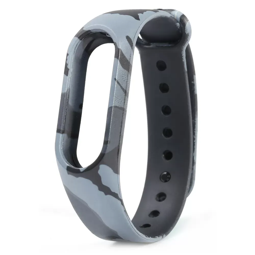 Camouflage Pattern Strap WristBand Bracelet Replacement For Xiaomi MI Band 2 Replacement Fashion Wristband Smart Accessories