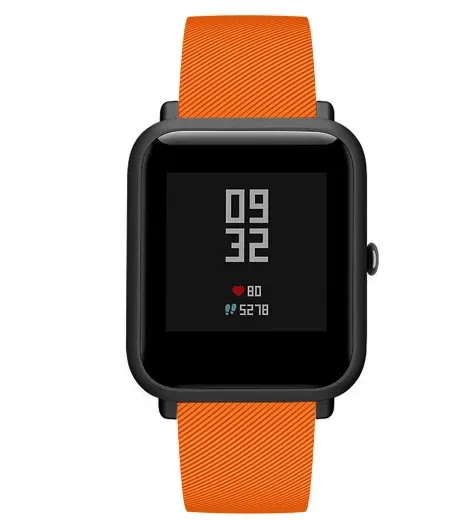 Sport Soft Silicone Accessory Watch Band Wirstband For Huami Amazfit Bip Youth Watch