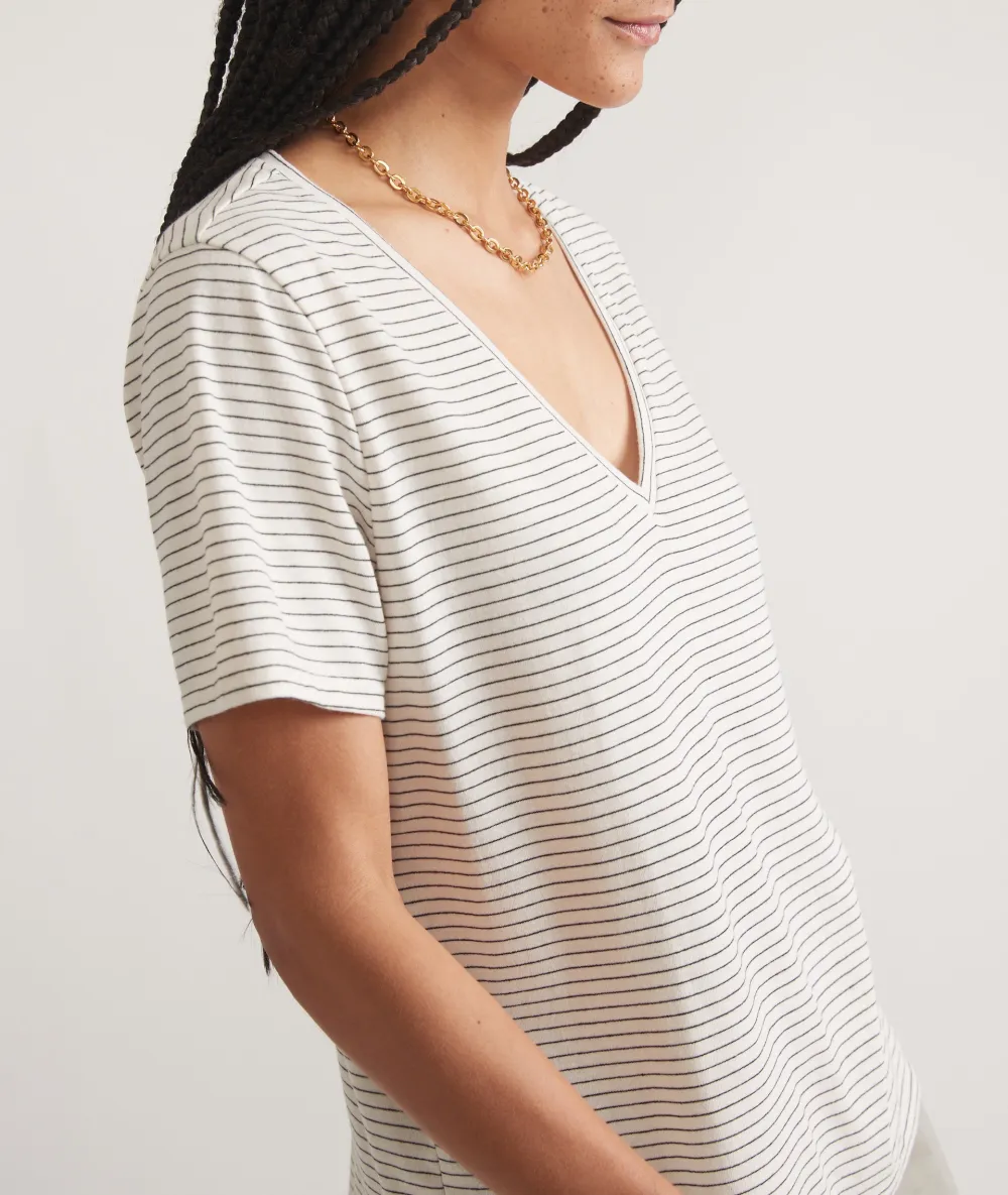 Boyfriend V Neck Tee