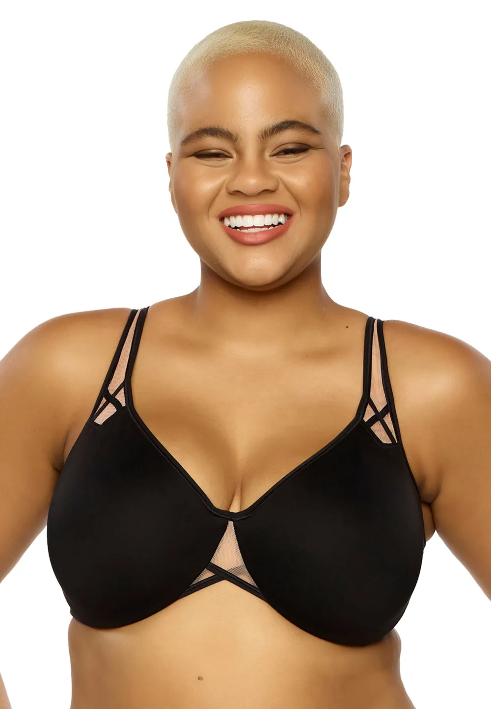 Felina Amaranth Unlined Minimizer Bra