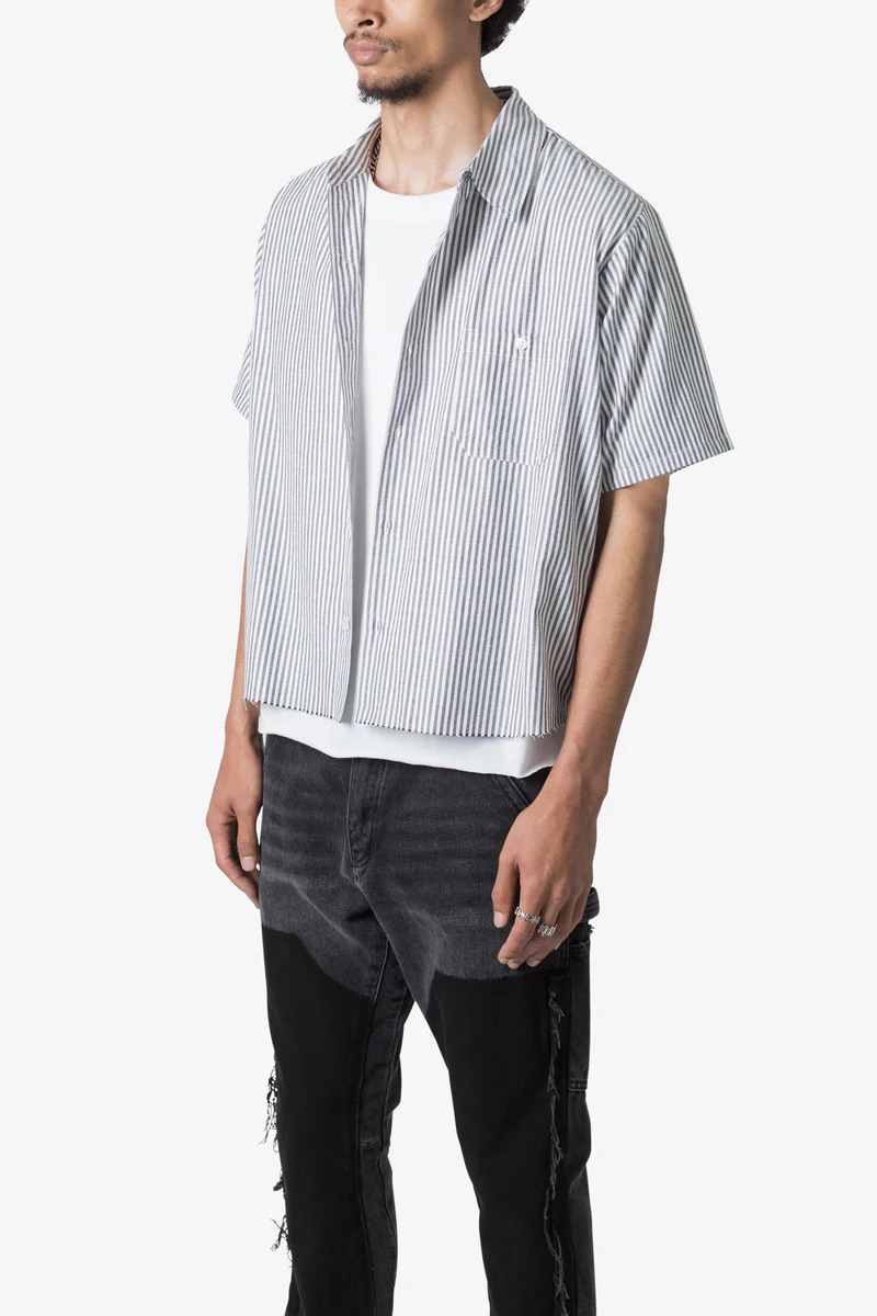 STRIPED S/S SHIRT