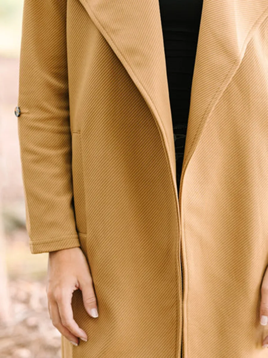 Camel Brown Coat