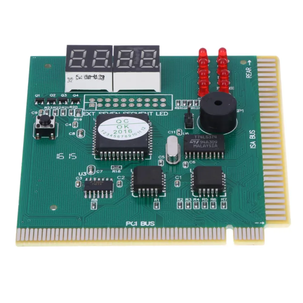 New 4-Digit LCD Display PC Analyzer Diagnostic Post Card Motherboard Post Tester indicator with LED for mian board