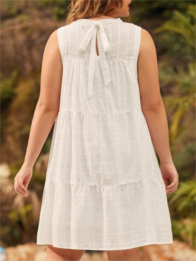 Garden Glamour Sleeveless Shift Dress