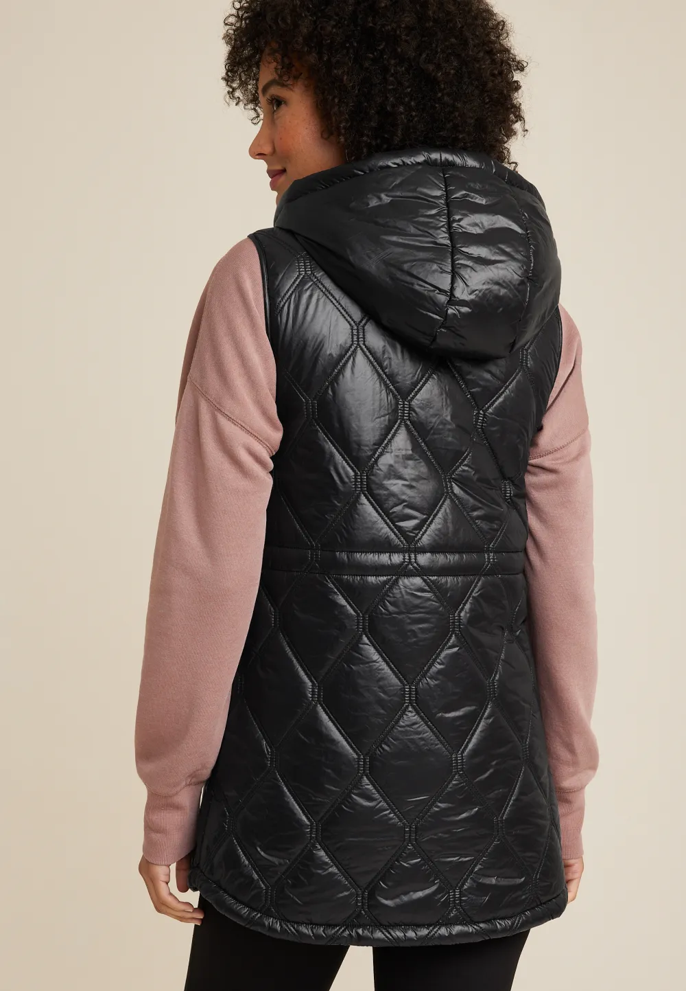 Hooded Longline Vest